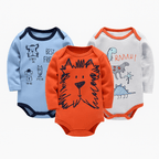 Kit Com 3 Bodies Bebê Menino